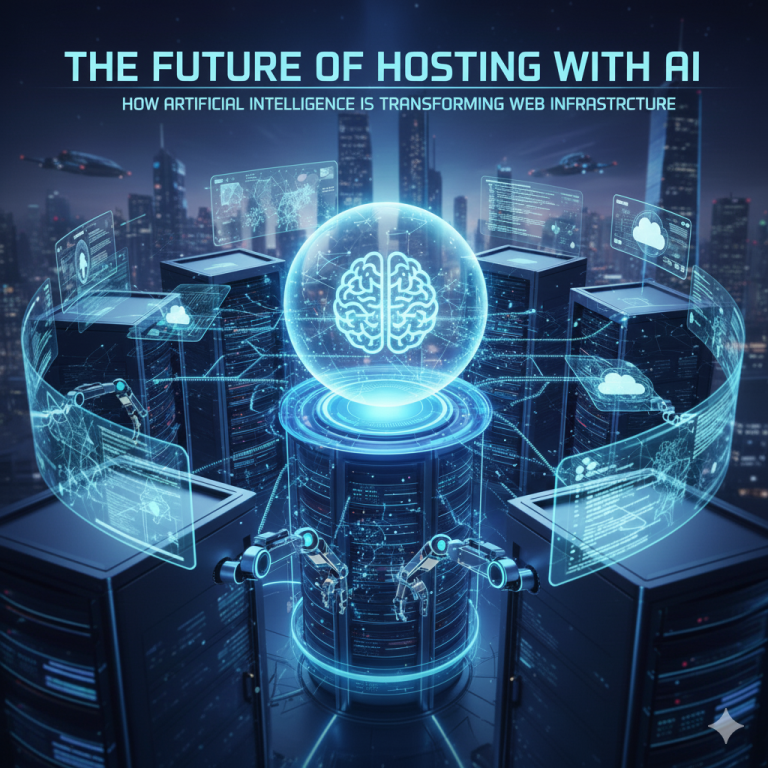 The Future of Hosting with AI: How Artificial Intelligence Is Transforming Web Infrastructure