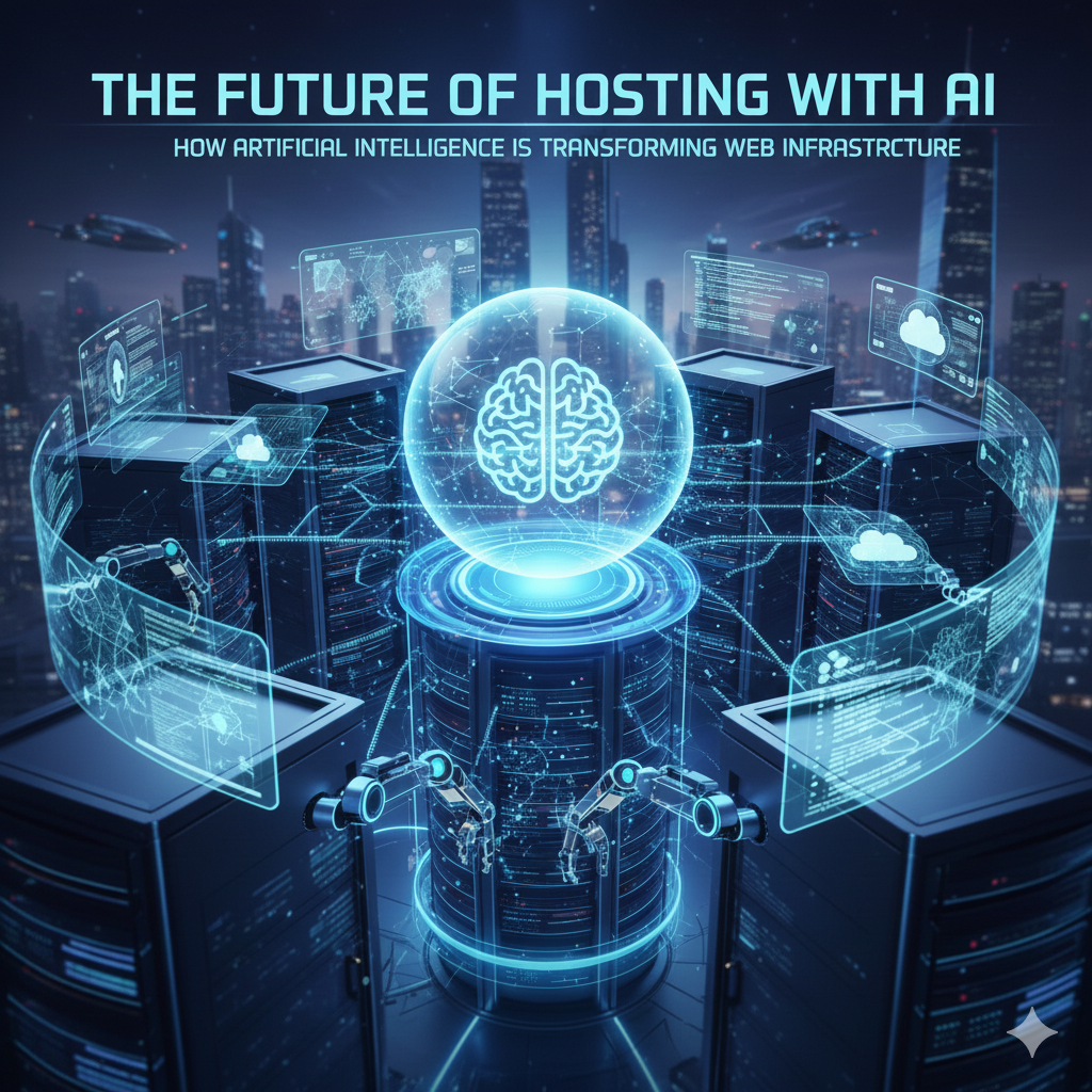 The Future of Hosting with AI: How Artificial Intelligence Is Transforming Web Infrastructure